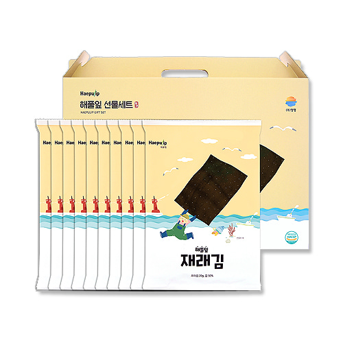 해풀잎 전장김 선물세트
